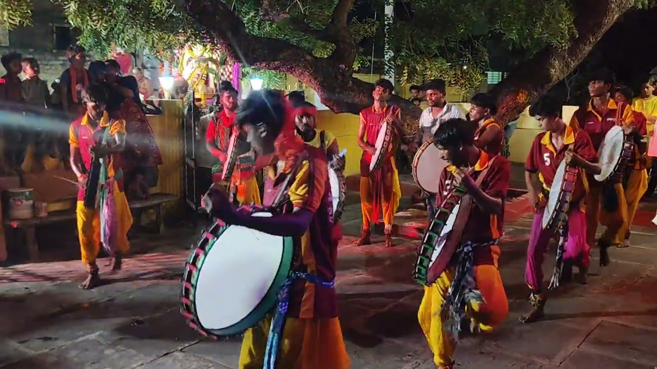 Reddipalem Dappulu #Kolluru Ankammatalli temple # Dussehra @2025 Pothuraju swamy song by Kishore