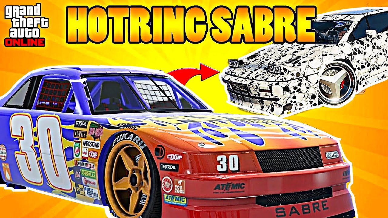 COMO CONSEGUIR FACIL TODAS LAS PEGATINAS DEL HOTRING SABRE GTA ONLINE