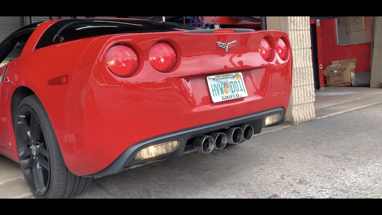 Удаление глушителя выхлопной системы Corvette **Обязательно к просмотру**