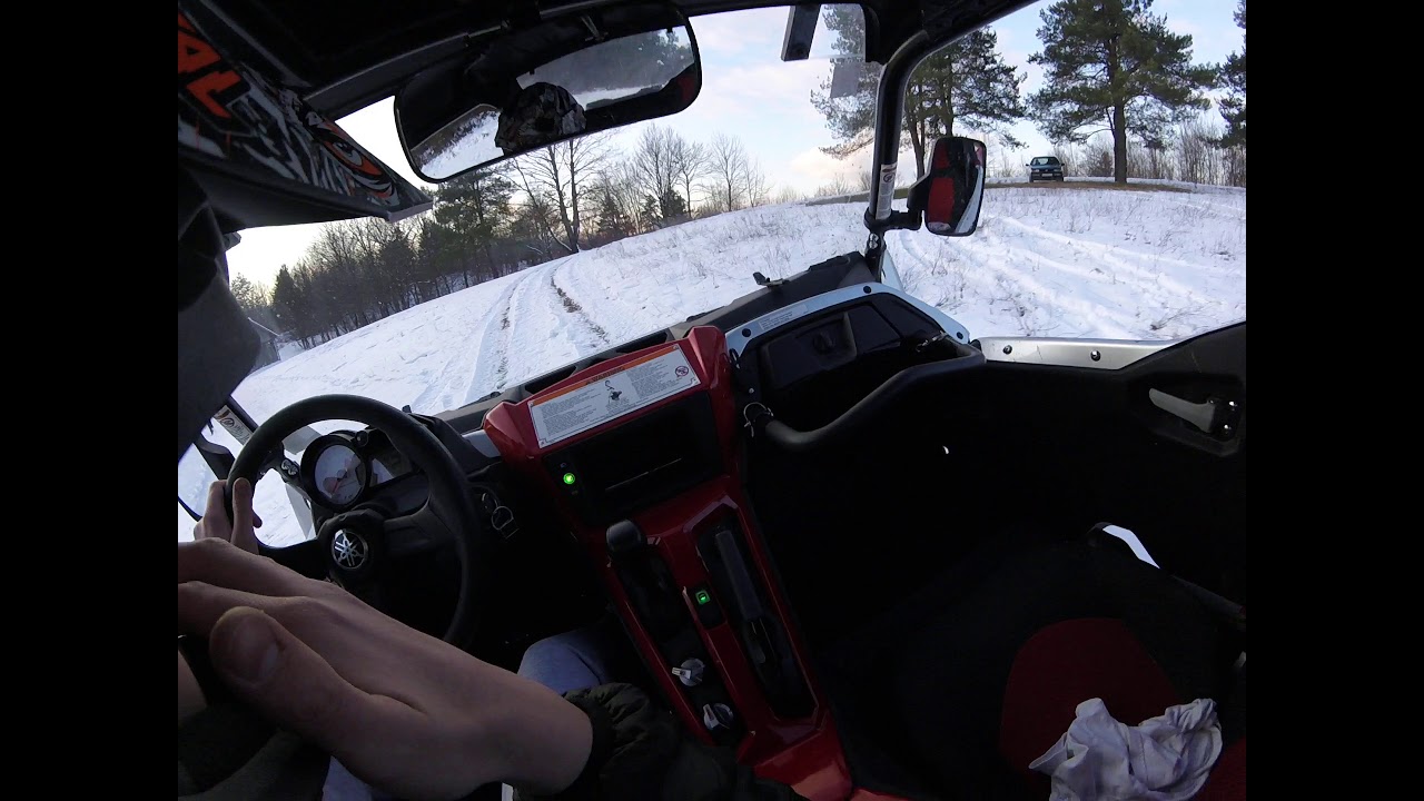 YAMAHA YXZ 1000R SNOW RIDE POV
