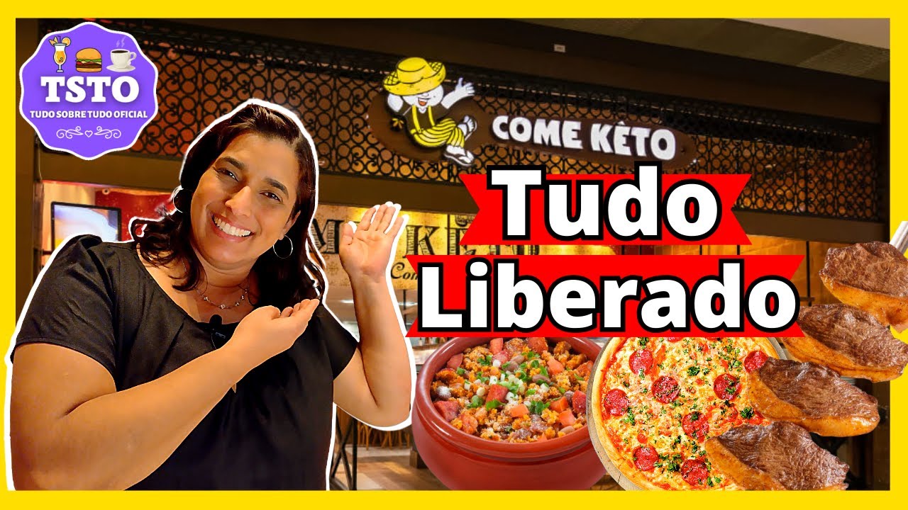 COME KETO do WEST SHOPPING | BUFFET LIBERADO + CHURRASCO + RODIZIO DE PIZZAS + BEBIDAS LIBERADAS