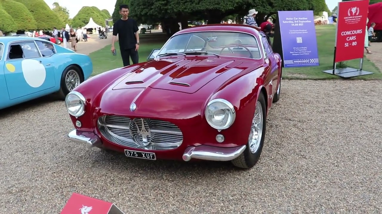 The Most Beautiful Car in the World ! MASERATI A6G/54 ZAGATO... Only 20 Coupes were made !