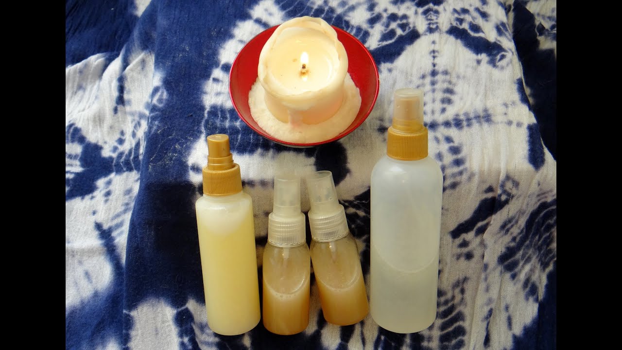 3 DIY Moisturizing Spray Recipes