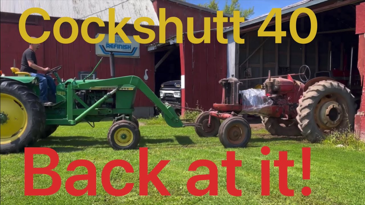 Back at the Cockshutt 40!  Sleeves out and an engine kit