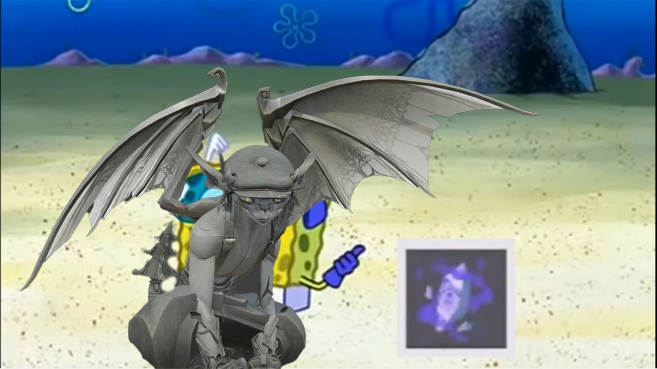 You wanna see me stone form again?