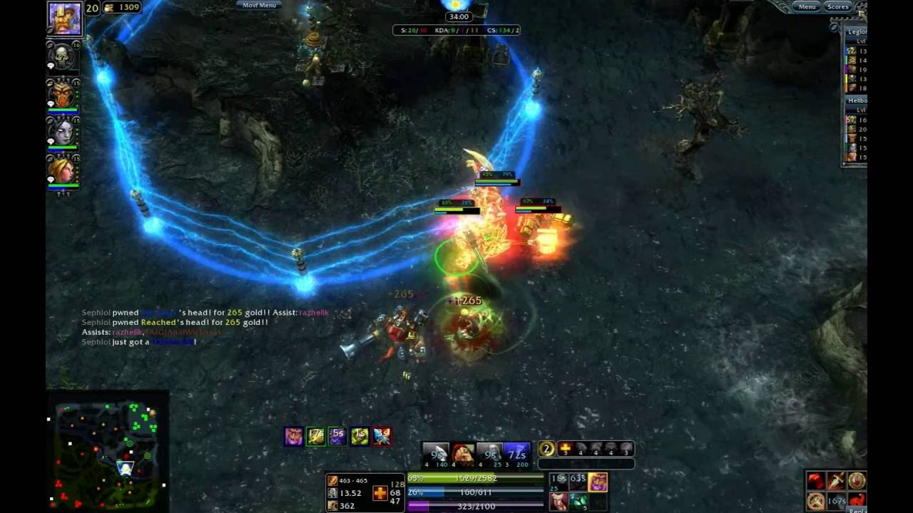 Heroes of Newerth - Hammerstorm Gameplay