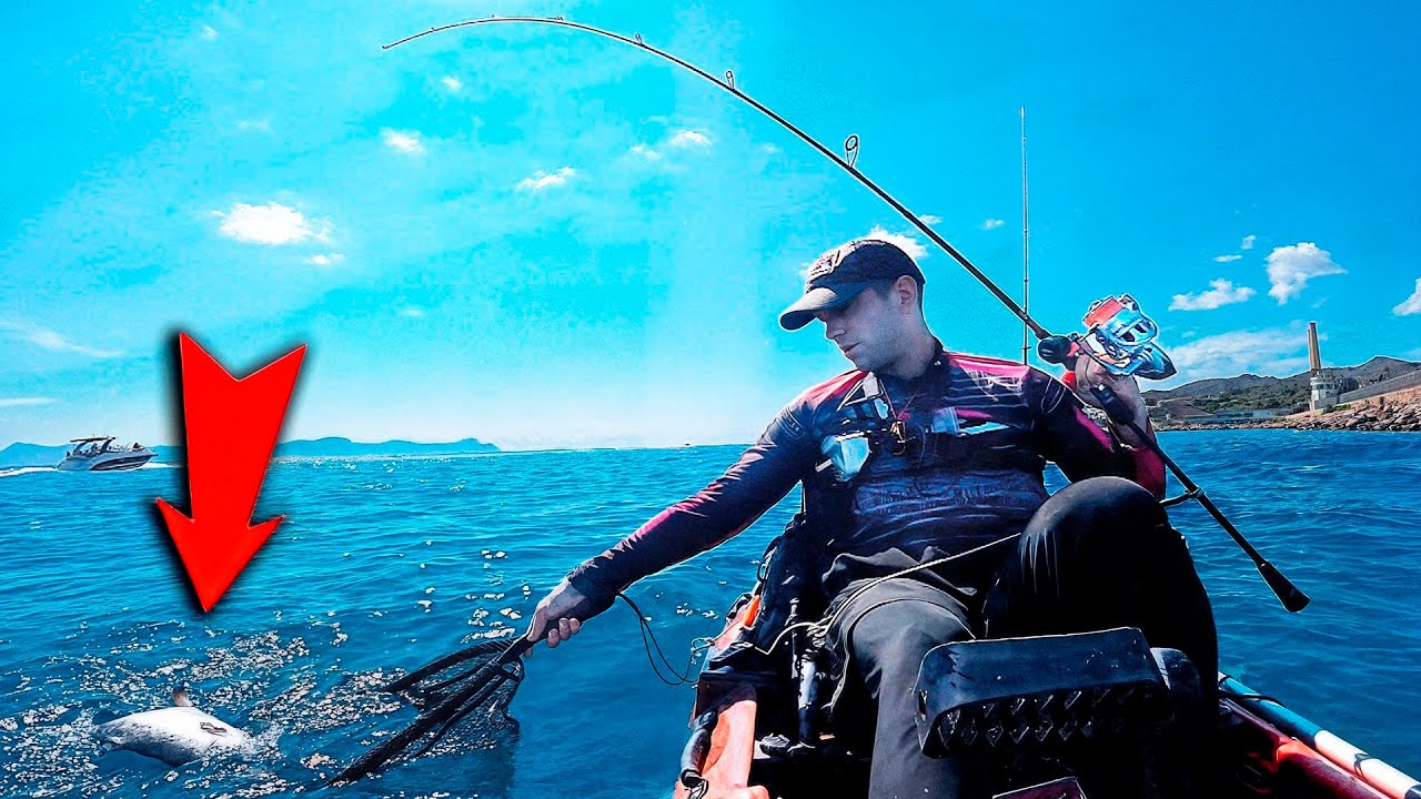 ¡¡QUE FUERTES que SON ESTAS BESTIAS!! Pesca en KAYAK (Al vivo)