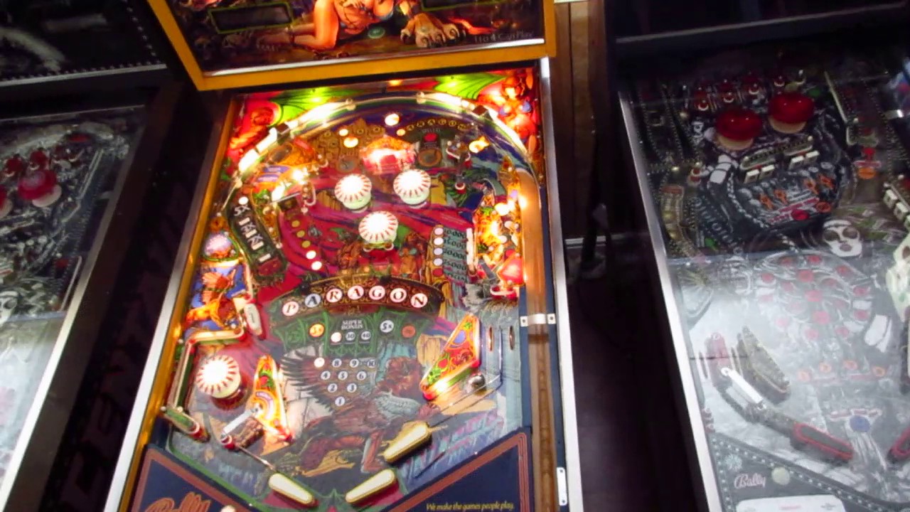 Bally PARAGON Pinball Machine in Action