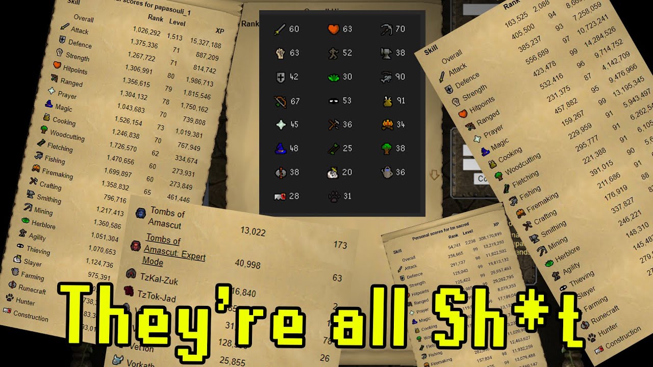 Roasting My Viewers Stats in Oldschool Runescape
