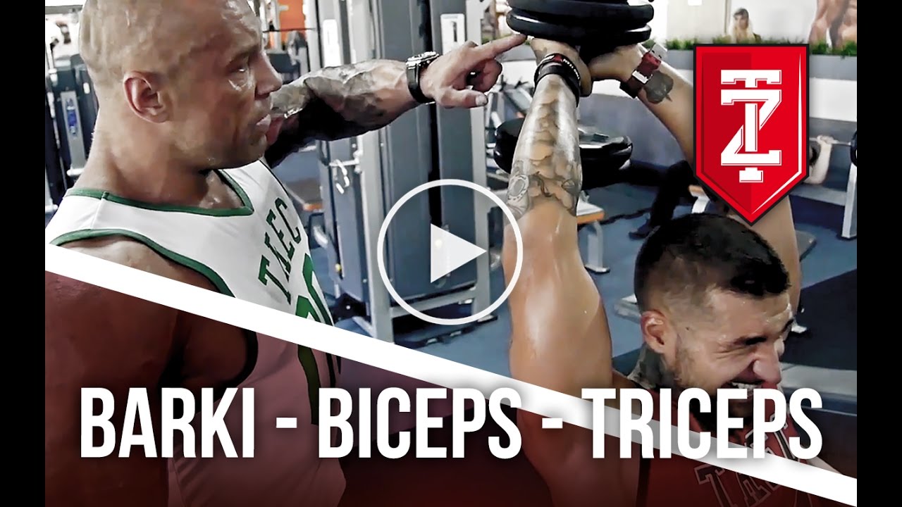 ▪█─ TRENING BARKI, BICEPS, TRICEPS  ─█▪ Michał Karmowski i Daniel Majewski (Zapytaj Trenera)