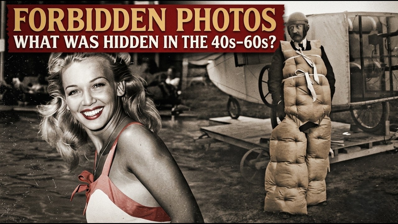 ⚜️ Скрытые винтажные фотографии 1940–1960-х годов, которые вам не хотели показывать