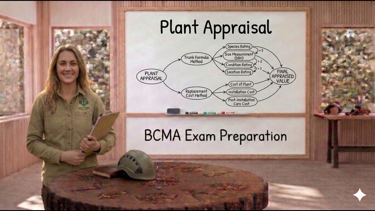 Оценка деревьев - ISA BCMA #Arboricultural #TreeAppraisal #BCMA #TPAQ