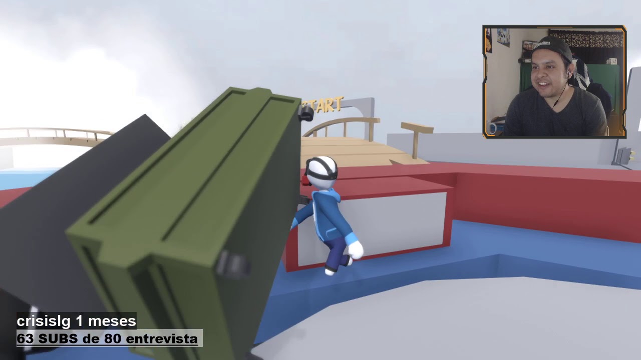 HUMAN FALL FLAT CON LOS NOOBS