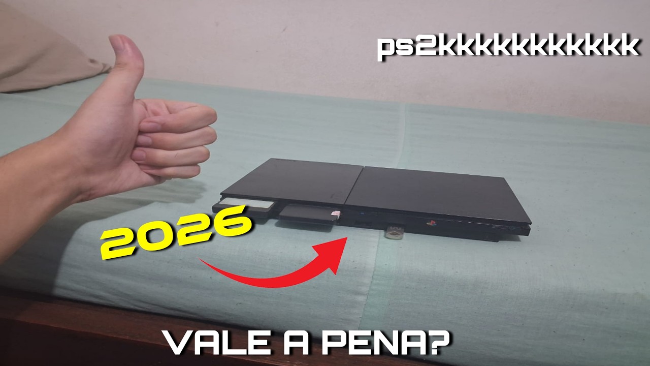 como é ter um PLAYSTATION 2 em 2026 kkkkkkkkkkkkkkkkk