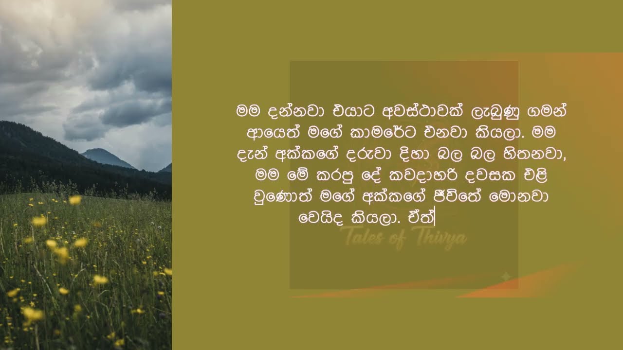 අනේ... මට තවත් ඉවසාගෙන ඉන්න බෑ | sinhala keti katha | adult love stories