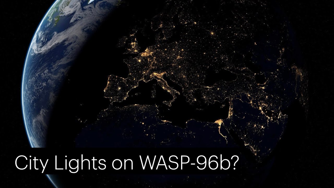 Debunking the Myth of City Lights on WASP-96b 🪐 #astronomyadventure #astronomy #scienceeducation