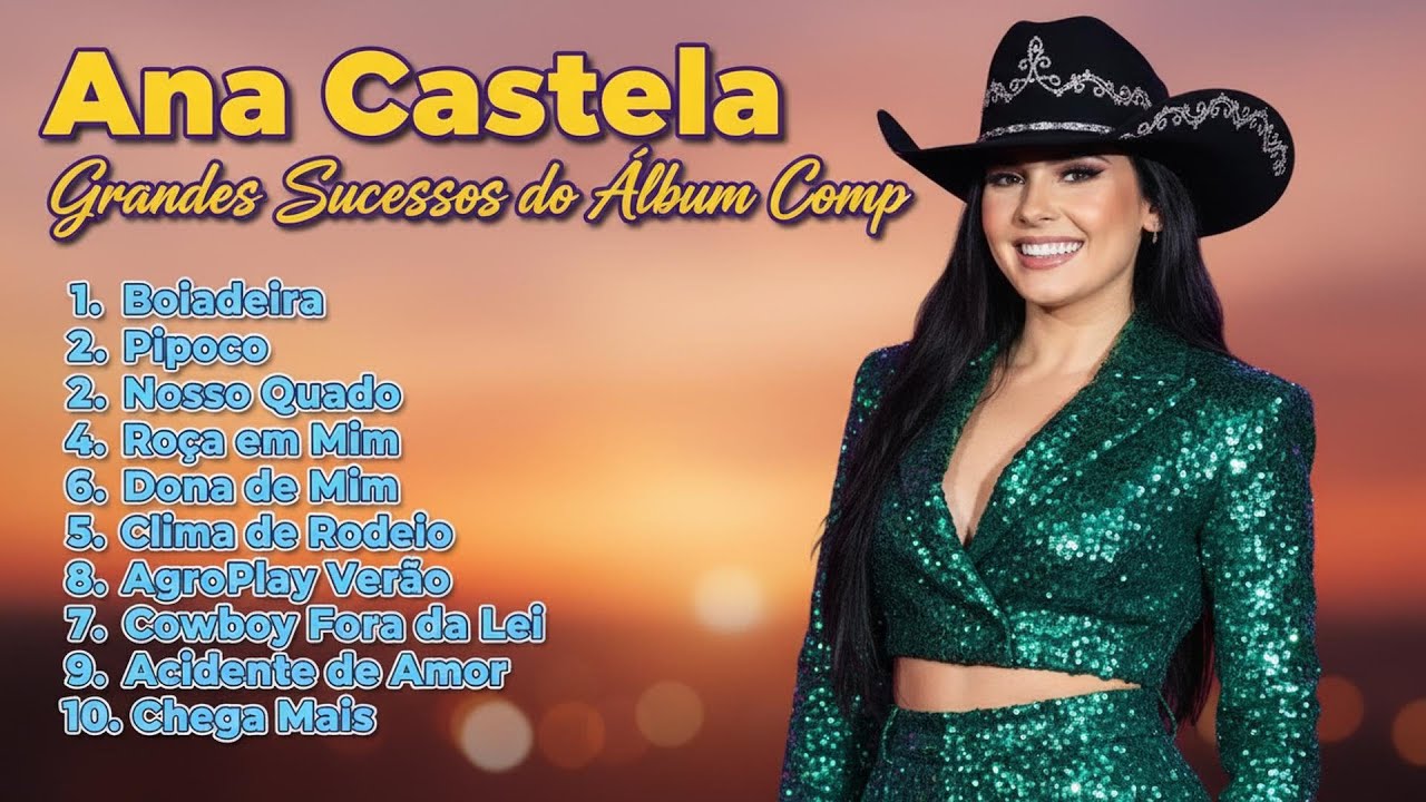 O melhor de Ana Castela grandes sucessos sertanejo Nosso Quadro Solteiro Forçado full album
