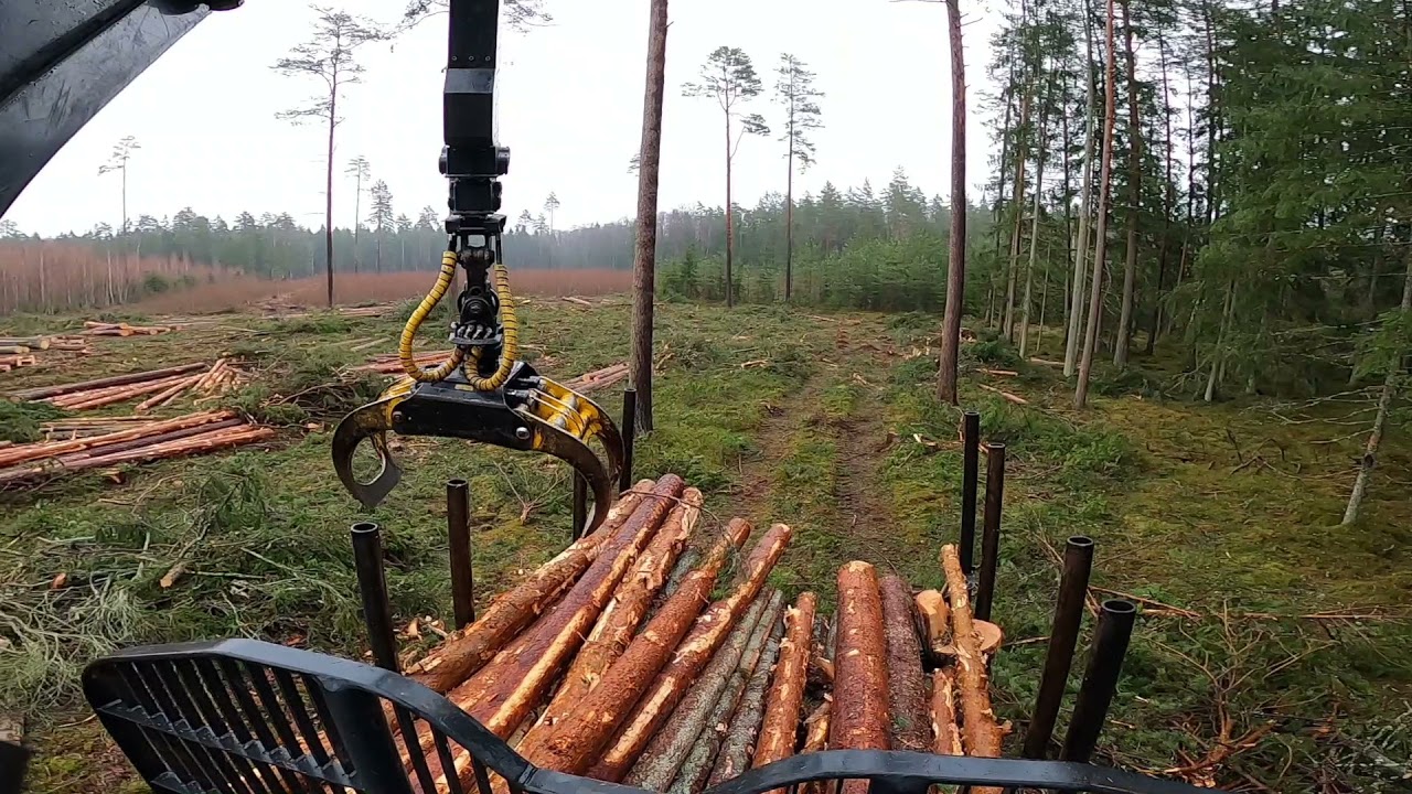Ponsse Elk (2015) Loading & Unloading