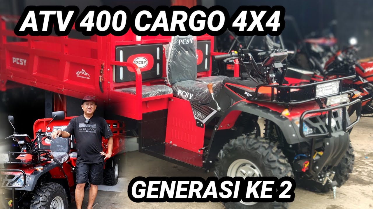 ATV 400 CARGO 4x4 GENERASI KE 2