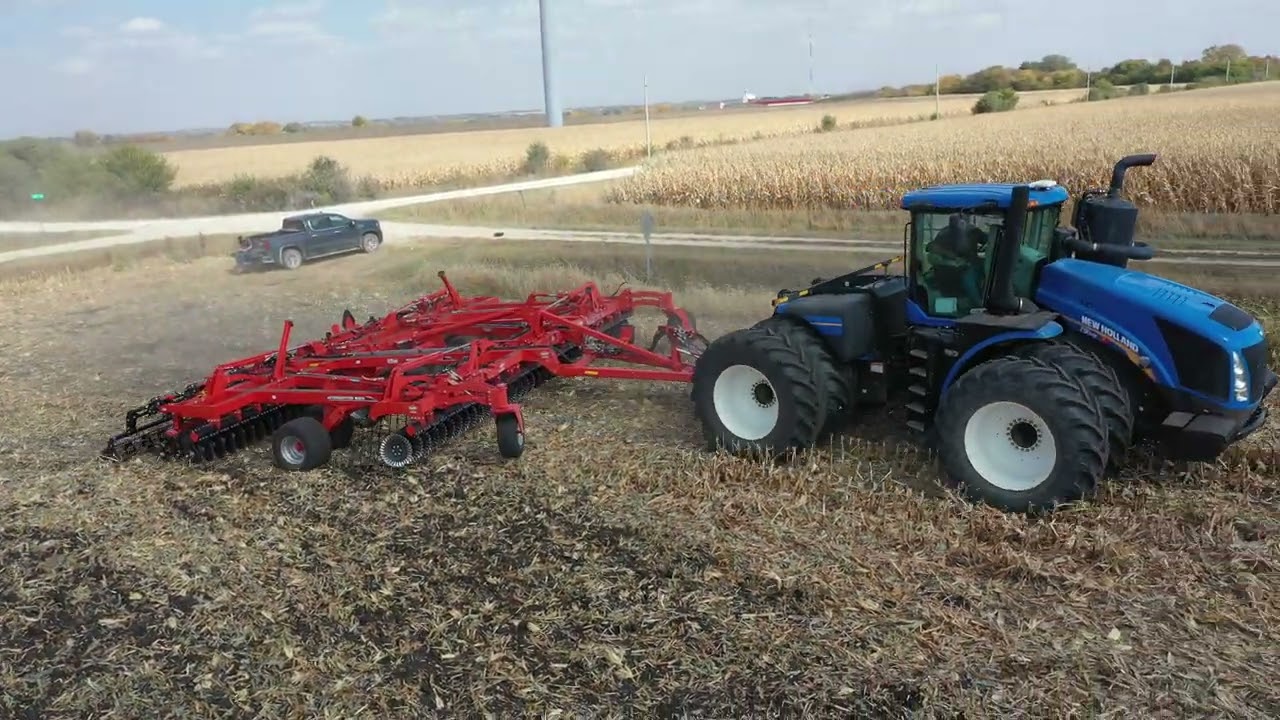 High Speed Tillage with the Interceptor 8055
