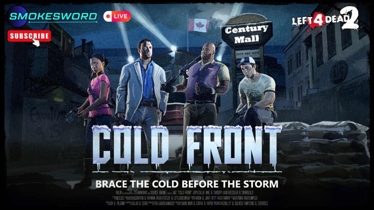 Left 4 Dead 2 Livestream - Cold Front [Smokesword]