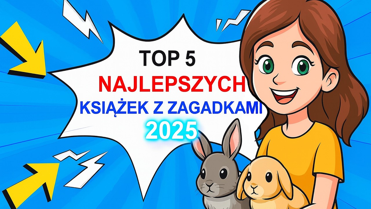 🏆✨Top 5 najlepszych książek z zagadkami roku 2025 📚