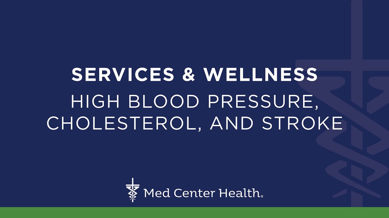 High Blood Pressure, Cholesterol, and Stroke