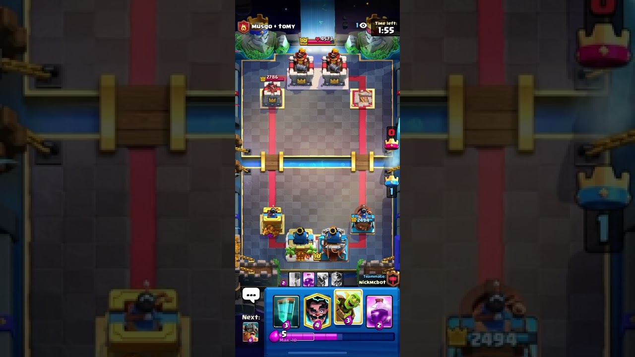 Toxic troll deck with sparky ninja (clash Royale)