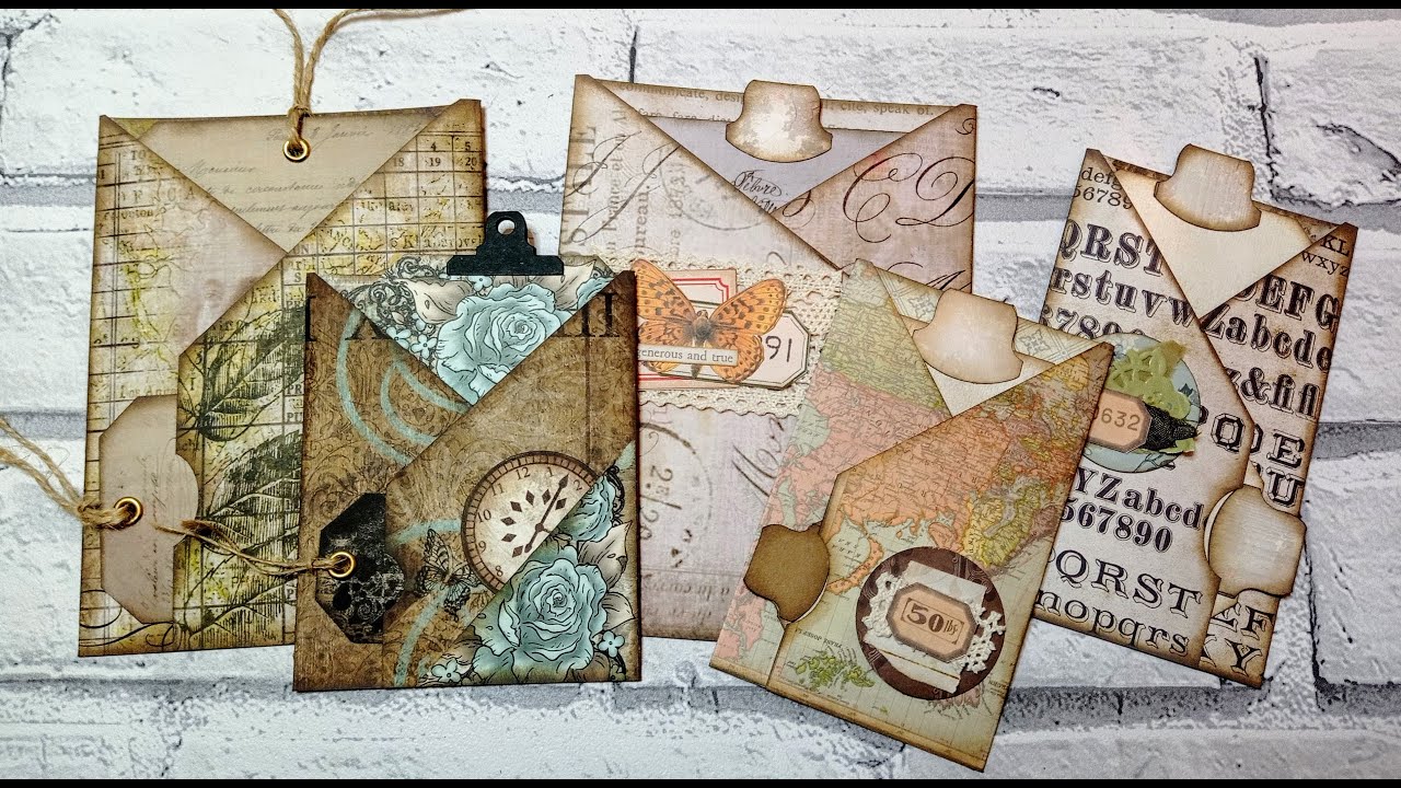 Super Simple Pockets with Front Tucks - #msscrapbusters