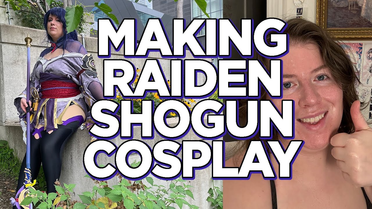 Making a Raiden Shogun Cosplay from Scratch! | Cosplay Vlog