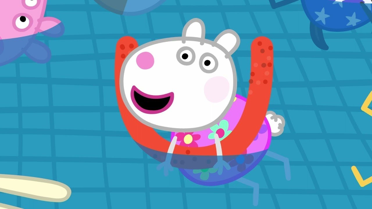 Peppa Pig | Swimming Lesson | Peppa Pig Official | Family Kids Cartoon