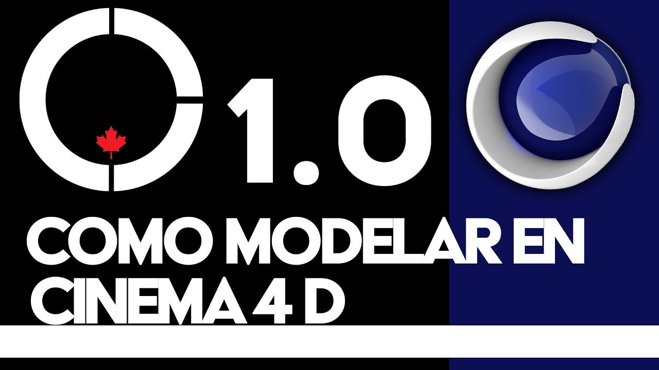 Curso de Cinema 4D de modelado 1.0 Tutorial Gratis en Español