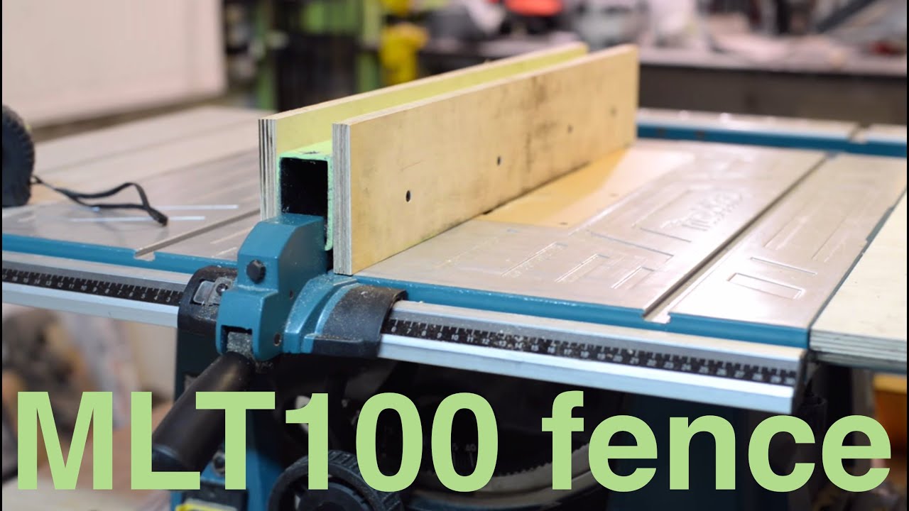 Improving Makita table saw - rock solid fence.