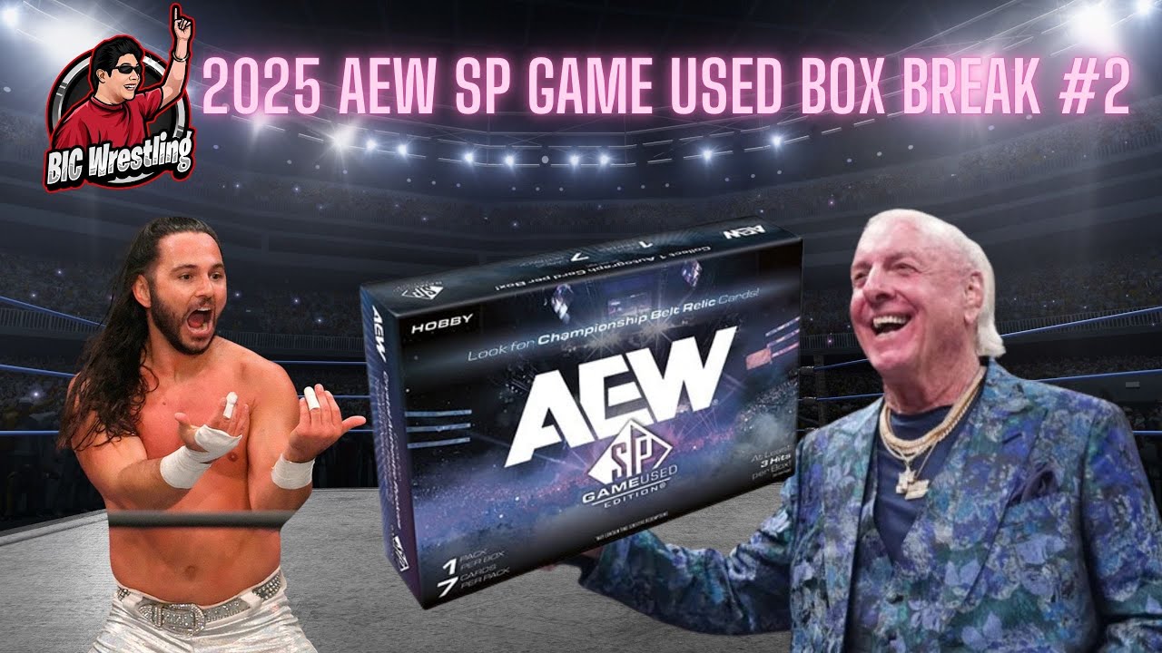 2025 AEW SP Game Used Box Break #2