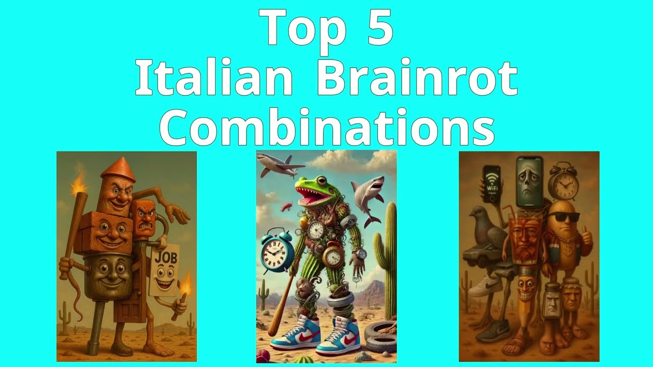 Top 5 Italian Brainrot Combinations