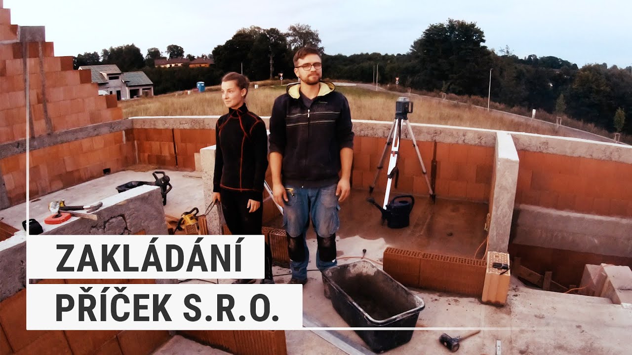 Založení příček svépomocí | #36 Stavba domu svépomocí