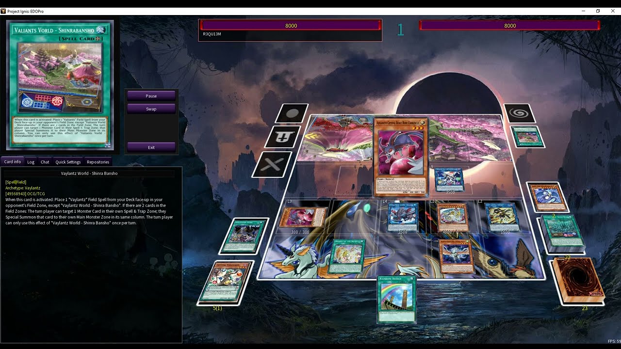 ADVANCED CRYSTAL BEAST |  VAYLANTZ TECH 1 CARD COMBO (6 DISRUPTIONS)