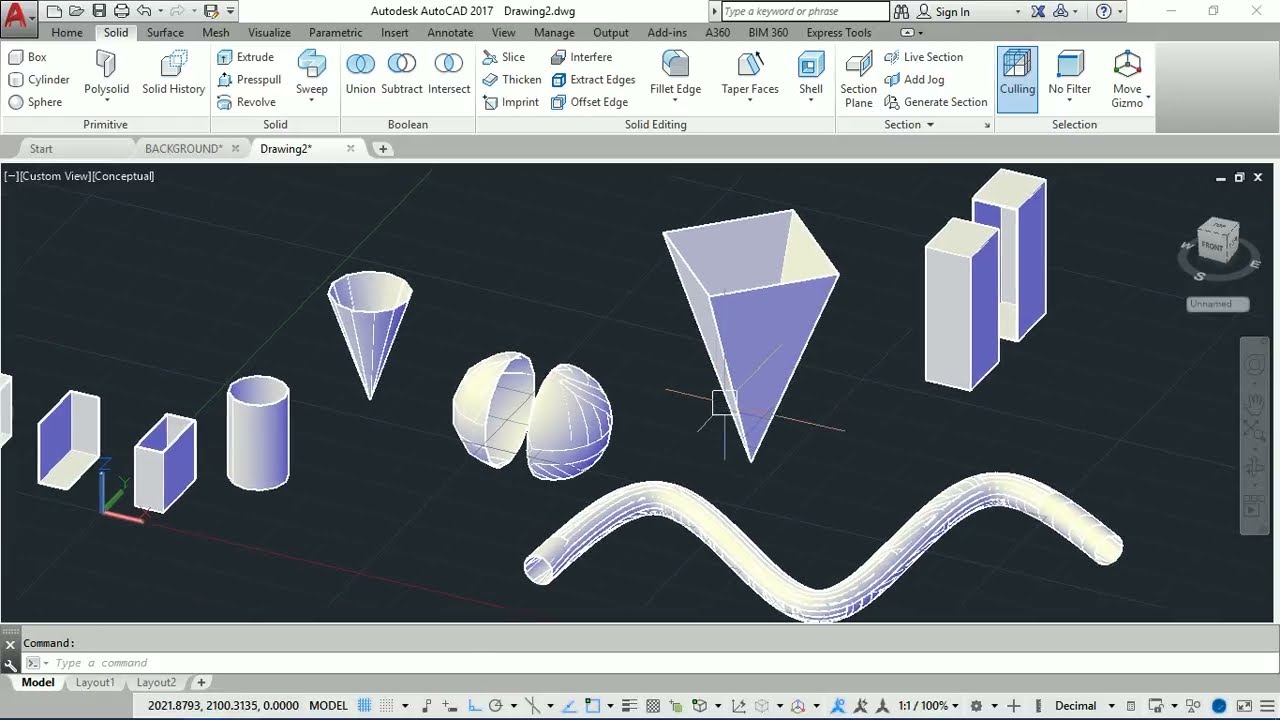 HƯỚNG DẪN SỬ DỤNG LỆNH SHELL TRONG AUTOCAD 3D ĐỂ CẮT RỖNG HÌNH KHỐI RẤT TIỆN LỢI KHI VẼ CAD 3D
