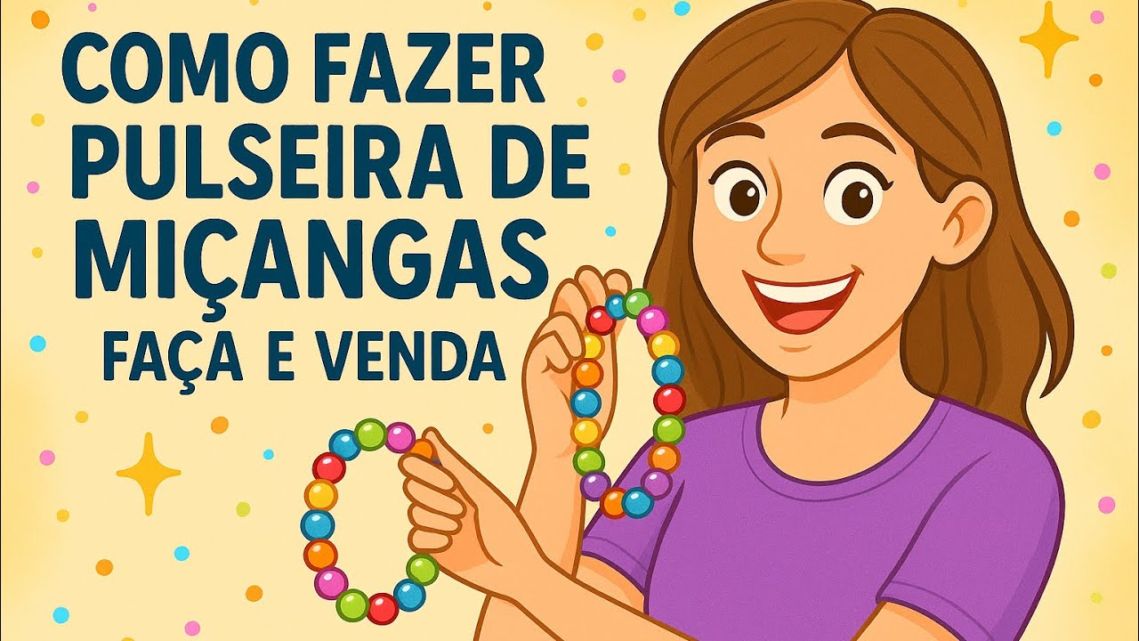 Como Fazer PULSEIRA de MIÇANGAS para VENDER💰 | Passo a Passo Fácil e Rápido