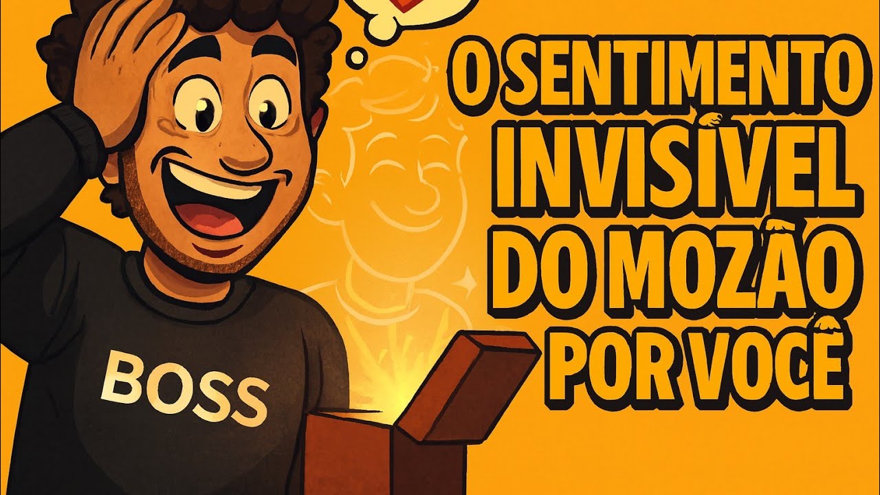 AO SENTIMENTO INVISÍVEL DO MOZÃO POR VOCÊ?
