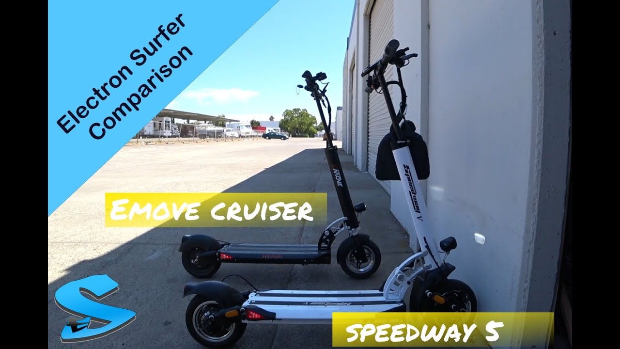 Speedway 5 versus Emove Cruiser, Quick Comparison!