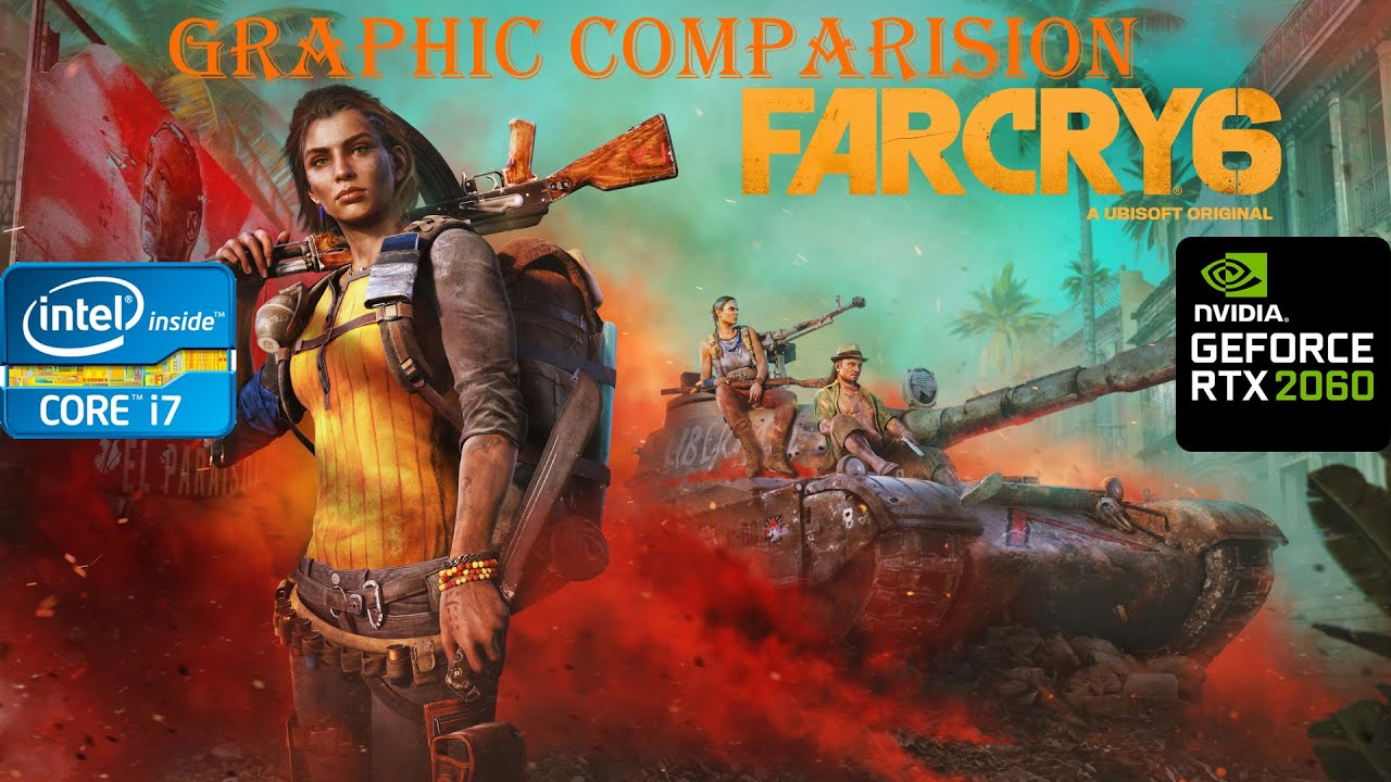 Far Cry 6 Graphic Comparision i7 - RTX2060 | ULTRA vs HIGH vs MEDIUM vs LOW | 1080p