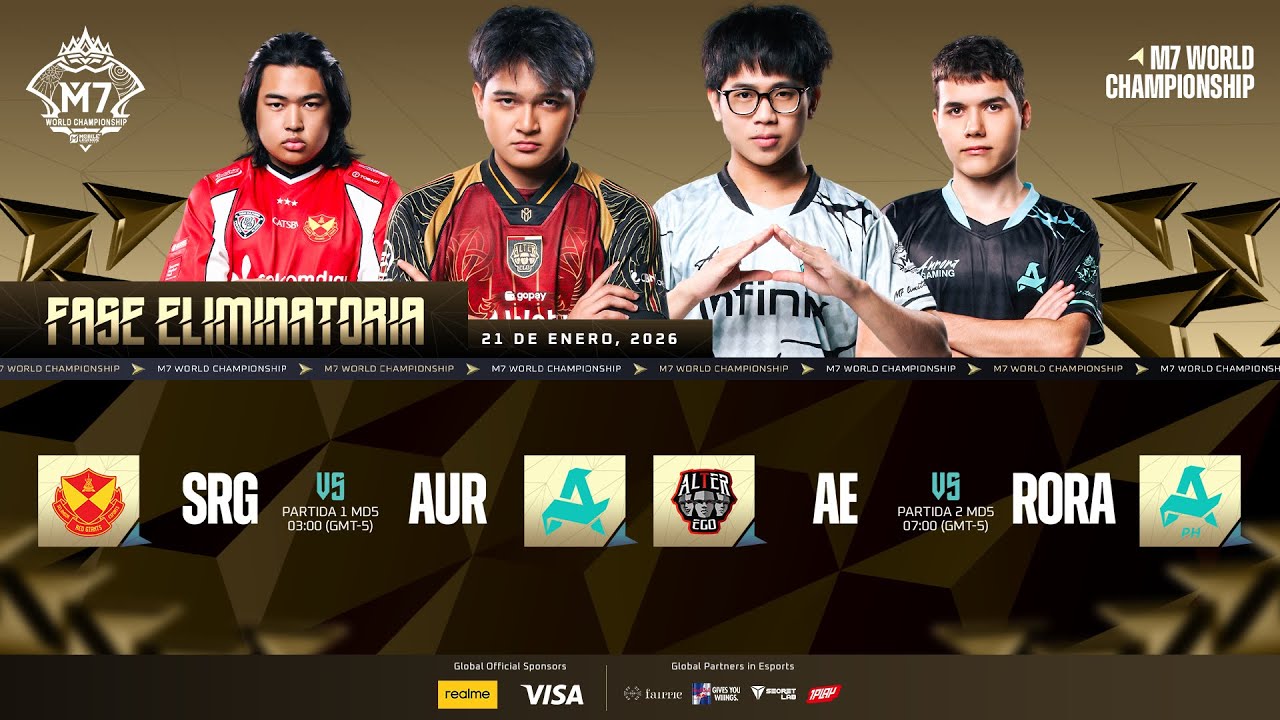 🔴 EN VIVO | KNOCKOUT STAGE – DIA 2 | M7 World Championship | (ES)