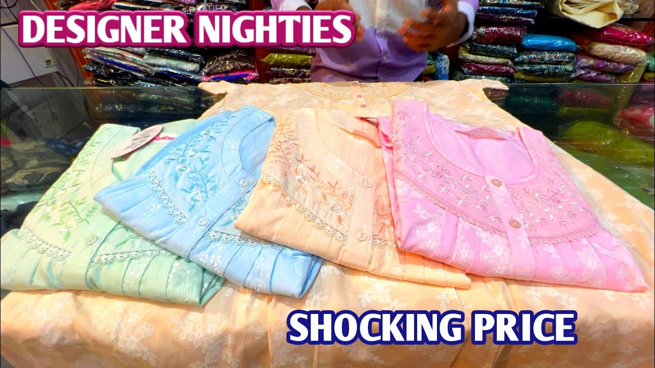 Designer nighties branded nighties frock nighties low cost