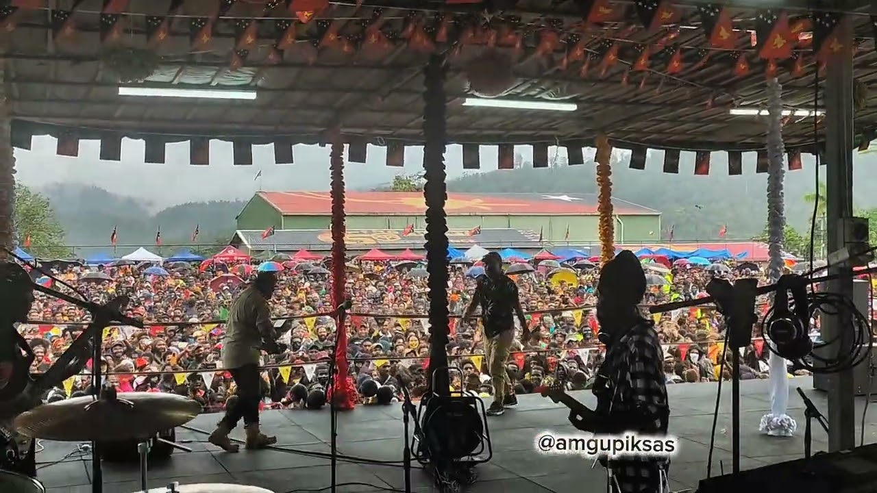 Moqai - BORENOMU - Live performance in Tabubil - Hamamas Week - PNG'S 50th Anniversary Celebration 