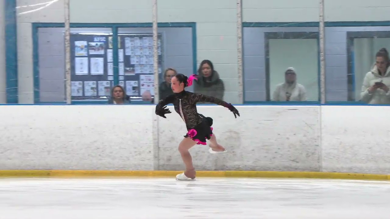 U.S. International Solo Ice Dance - Atlanta 2025 Evelyn Z. Advanced Novice P2 Tango