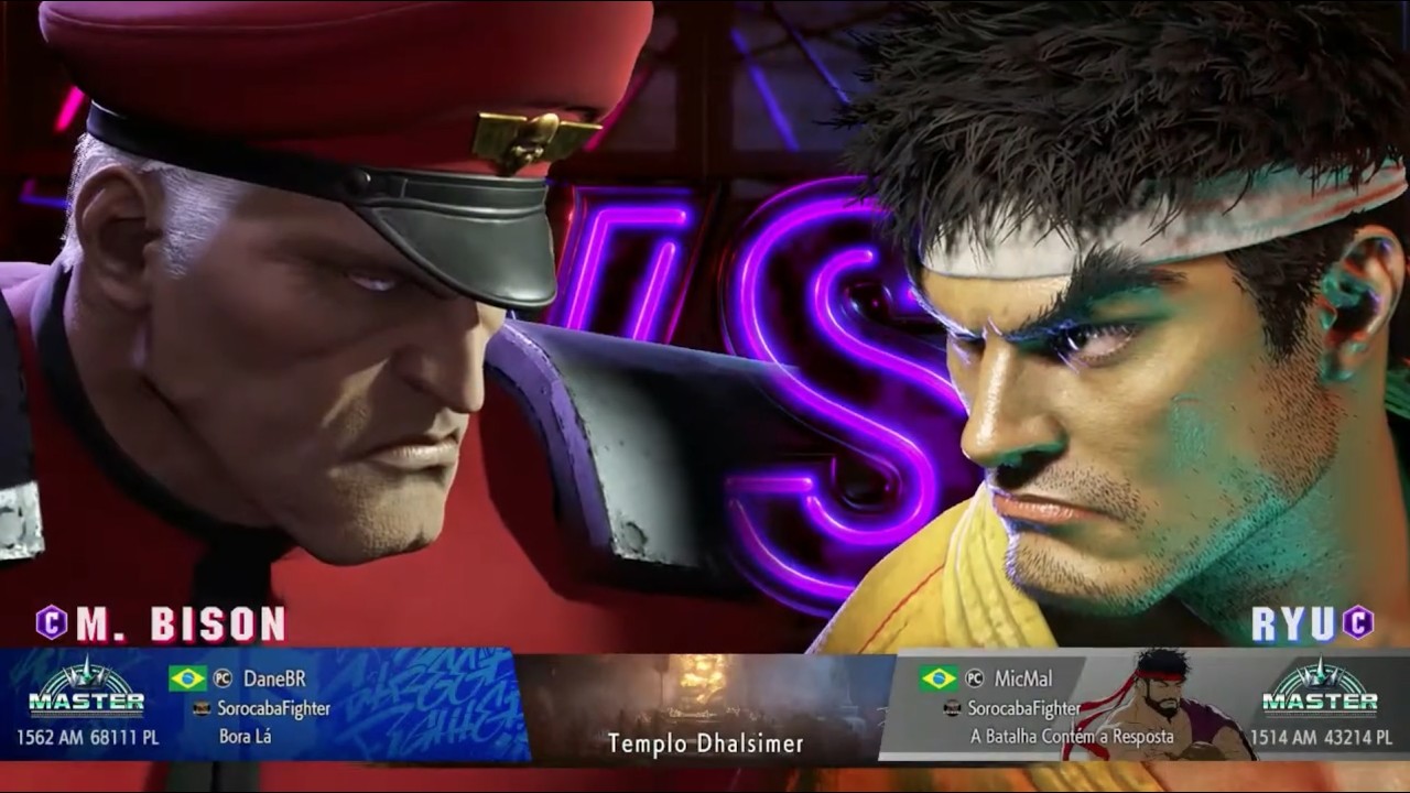 SF6 - FT10 Bison (DaneBR) X Ryu(MicMal)
