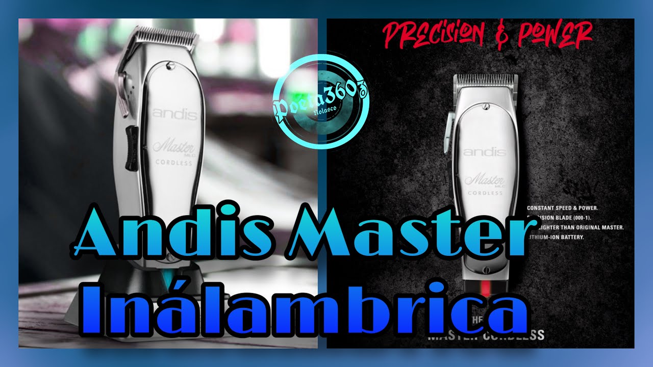 Andis Master Inalámbrica. Full Review en Español.