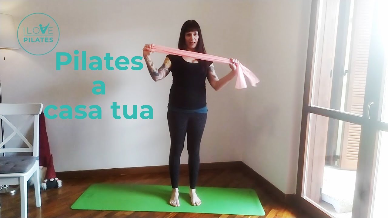 Pilates Matwork con Banda Elastica | Pilates Flex Band | Elastico | Full Body Workout con elastico