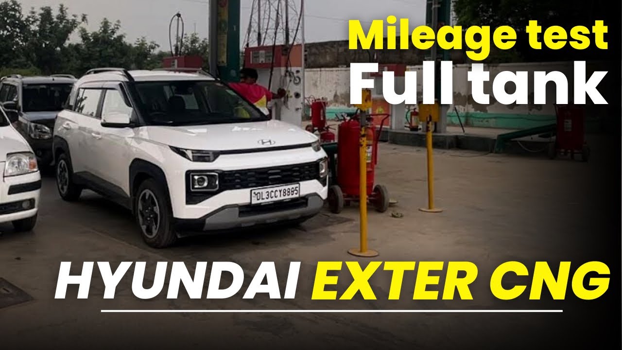 Hyundai Exter CNG Mileage Test 🔥 Review - Best Car Under ₹10 lakh?